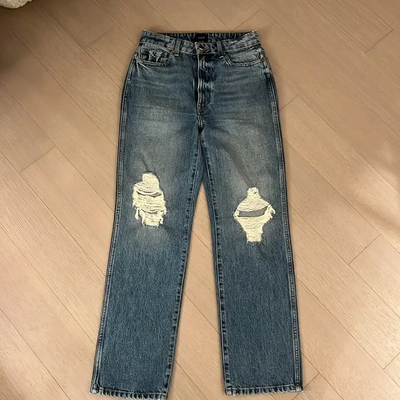 Khaite Abigail Jeans in Portland size 27 - Picture 3 of 9